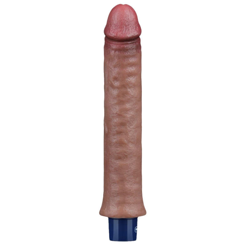 LoveToy Gode vibrant Softee Wizz 21 x 4cm Marron